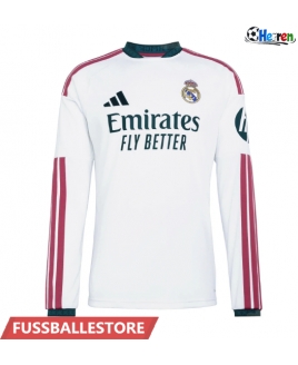 Günstige Real Madrid Heimtrikot 2026-27 Langarm